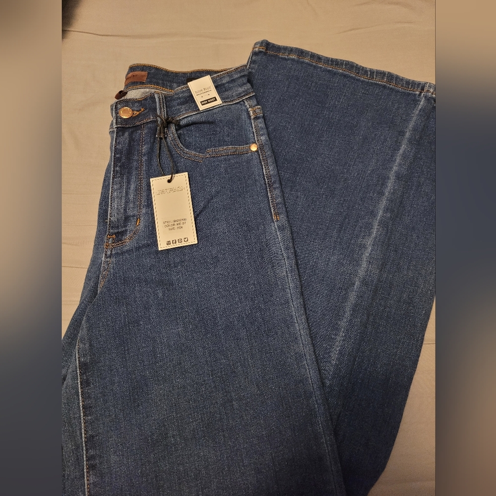 NWT judy blue wide leg jeans